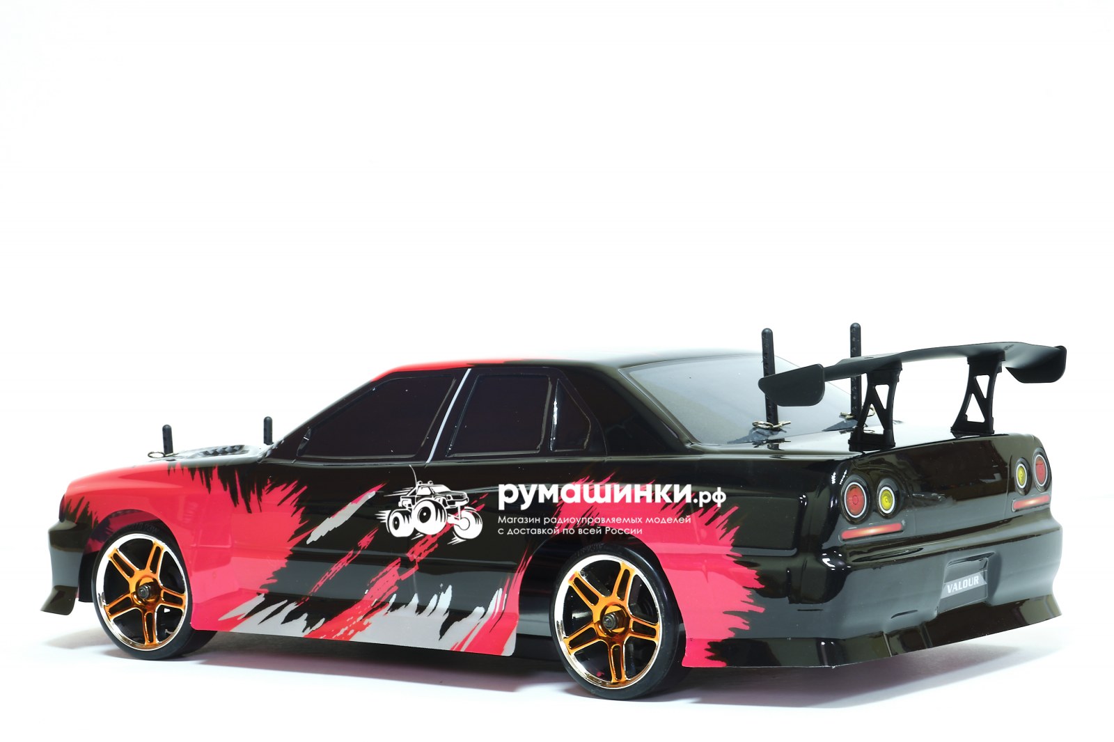 Радиоуправляемый машинка для дрифта Nissan R34 Skyline HSP Flying Fish 1 -  1:10 4WD - 94123PRO-12335 Купить с доставкой